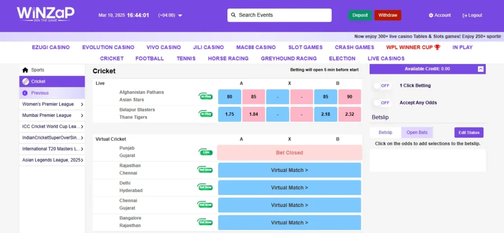 betting exchange